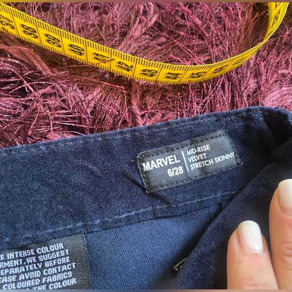 BUFFALO deep blue velvet jean😍 - Picture 2 of 4